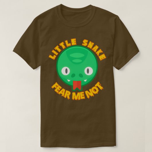 T-shirt Petit serpent halloween costume design mignon pour (Design devant)