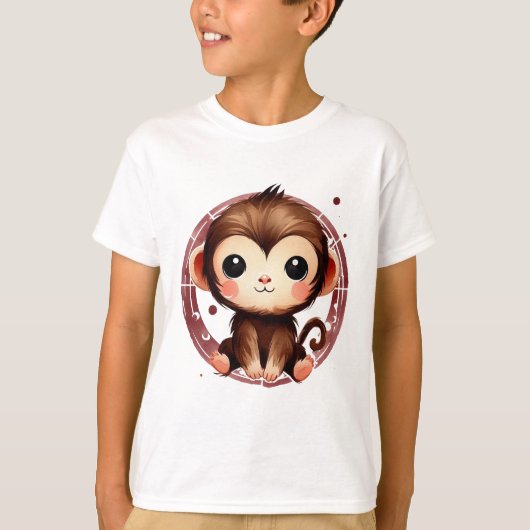T-shirt Petit singe (Devant)