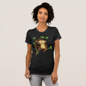T-shirt Petit singe mignon (Devant entier)