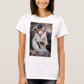 T-shirt Petit Singe mignon - Conception joueuse et adorabl (Devant)