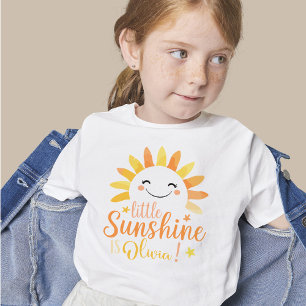 T-Shirt Petit Soleil Chemise Personnalisée Enfants