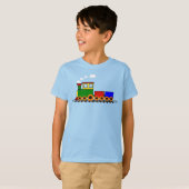 T-shirt Petit Tee - shirt de train pour enfants (Devant entier)