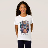 T-Shirt Petit Tigre, Gros Tir (Devant entier)