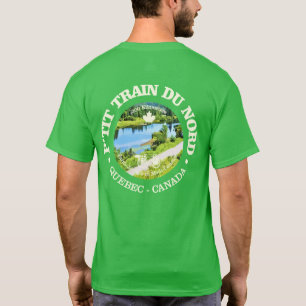 T-shirt Petit Train du Nord (vélo c)