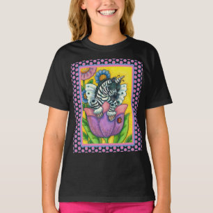 T-shirt PETIT ZEBO WHIMSYNICKER, LICORNE ZÈBRE Fantaisie