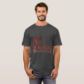 T-shirt Petite amie de Drovers Run (Devant entier)