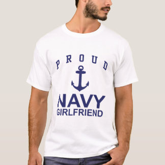 T-shirt Petite amie de la Marine