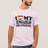 T-shirt Petite amie hongroise (Devant)