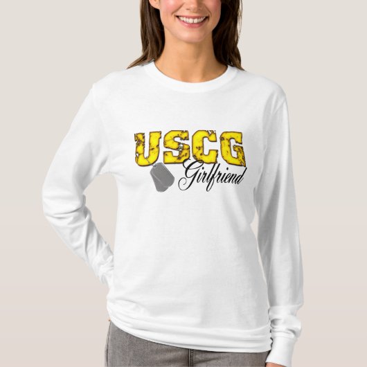T-shirt Petite amie USCG (Devant)