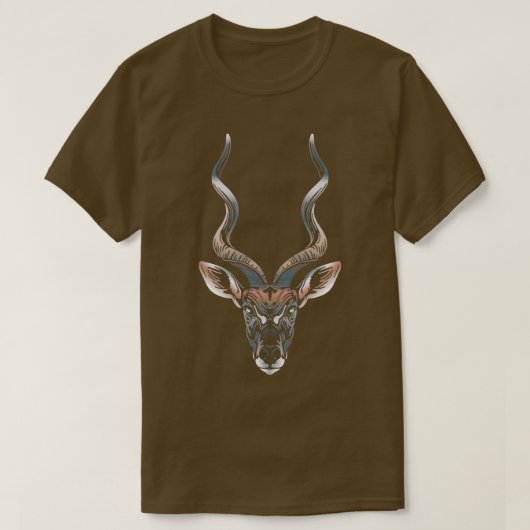 T-shirt Petite antilope kudu (Design devant)
