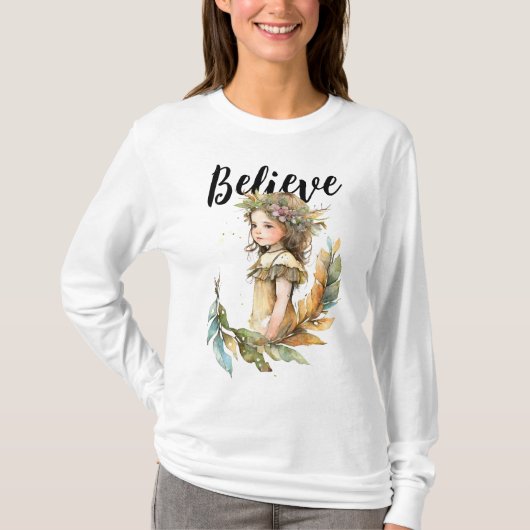 T-shirt Petite aquarelle (Devant)
