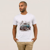 T-shirt petite automobile (Devant entier)