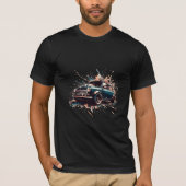 T-shirt petite automobile (Devant)