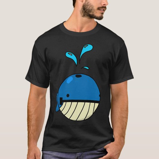 T-shirt Petite Baleine (Devant)