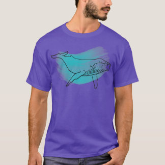 T-shirt Petite baleine à bosse