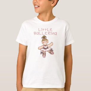T-shirt Petite ballerine blonde