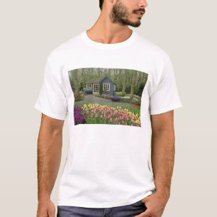 T-shirt Petite boutique de fleurs de cottage, jardins de K