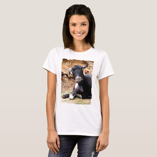 T-SHIRT PETITE CHÈQUE CUITE (Devant entier)