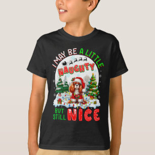 T-shirt Petite coquine mais Nice Noël Cavalier Roi Charles