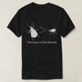 T-shirt Petite de deux Weevils 1 (Design devant)