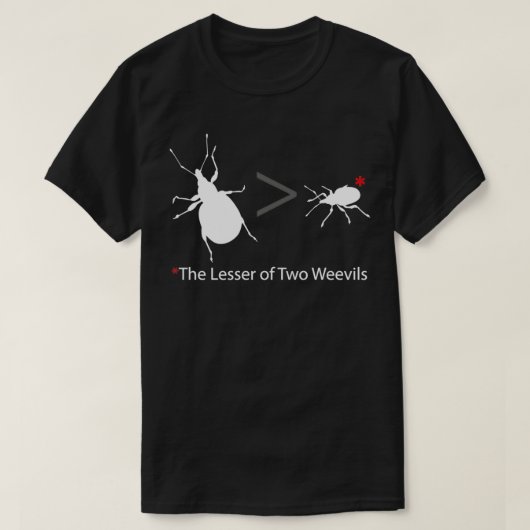 T-shirt Petite de deux Weevils 1 (Design devant)