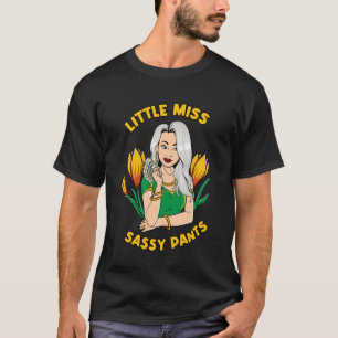 T-shirt Petite demoiselle aux airs impertinents, magie fém
