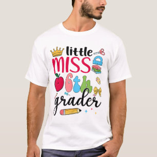 T-shirt Petite élève de 6e Sixième jour d'école Sixième G