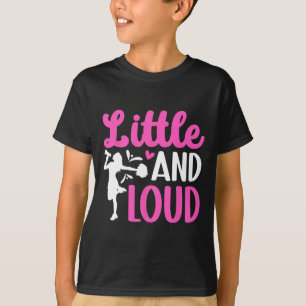 T-shirt Petite et forte pom-pom girl cheerleading acclamat