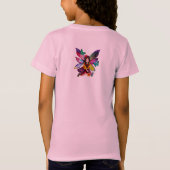 T-Shirt Petite fée dans le jardin (Dos)
