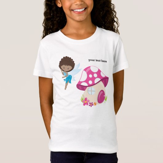 T-Shirt Petite fée girly (Devant)