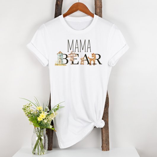 T-shirt Petite ferme nourricière Animaux Maternité maman o