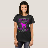 T-shirt Petite fille aimée Schnoodle Animaux Amateurs Don (Devant entier)