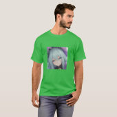 T-shirt Petite fille Anime (Devant entier)