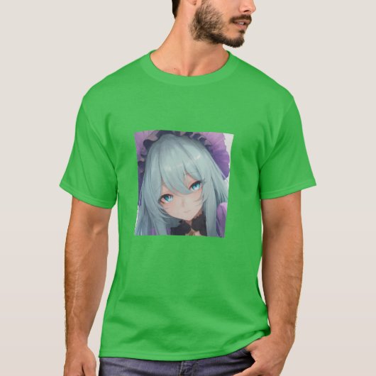 T-shirt Petite fille Anime (Devant)