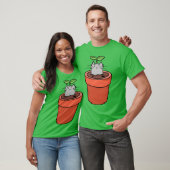 T-shirt Petite fille de Cat Planter (Unisexe)