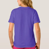T-shirt Petite fille mignonne sur Pony (Dos)