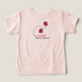 T-Shirt Petite Fille Poppy (Design Verso)