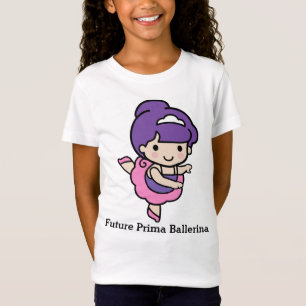 T-Shirt Petite fille Prima Ballerina