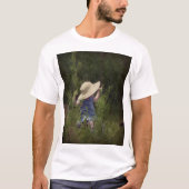T-shirt Petite fille sur une aile (Devant)