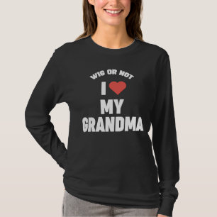 T-shirt Petite-fille WIG OU PAS J'AIME MA GRANDE-BRETAGNE