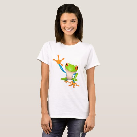 T-shirt Petite grenouille (Devant entier)