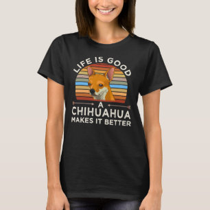 T-shirt Petite idée drôle de Chihuahua Haired