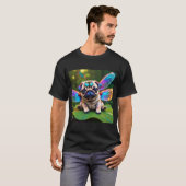 T-shirt Petite libellule puggy (Devant entier)