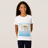 T-Shirt Petite licorne (Devant entier)