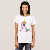 T-shirt Petite licorne (Devant entier)