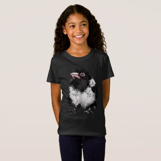 T-shirt petite magpie (Devant entier)