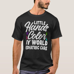 T-shirt Petite Mains Couleur Mon Monde Pédiatrique