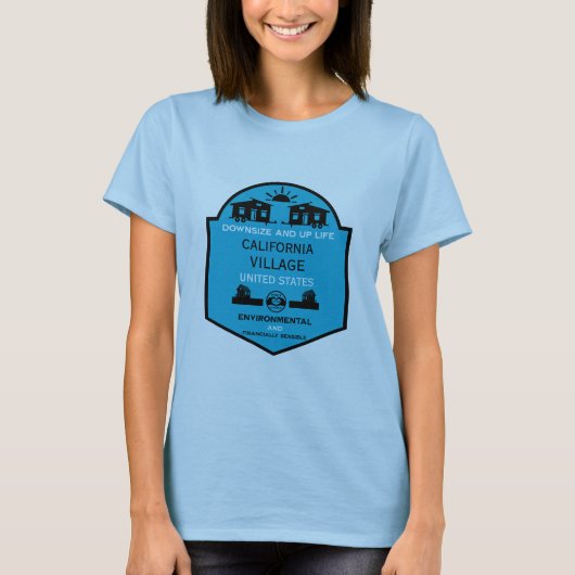 T-shirt Petite Maison Communautés éditable (Devant)