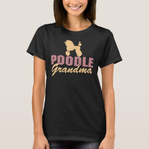 T-shirt Petite-mère de caniche