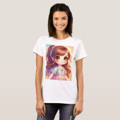 T-shirt Petite mignonne (Devant entier)
